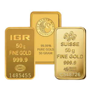 50 Gram Gold Bar - Secondary Market