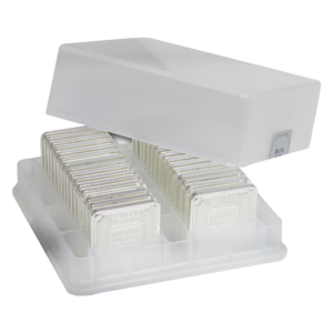 30 x 1 Gram Silver Geiger Bar Box