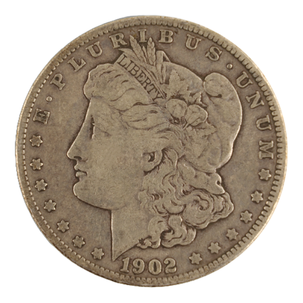 Pre 1921 Morgan Silver Dollar – F+