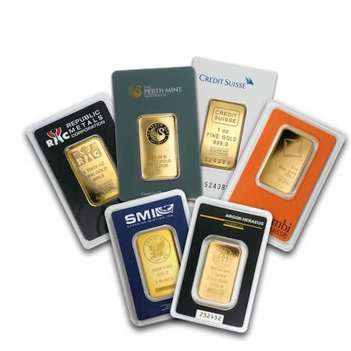 1oz .999+ Gold Bar- Various Designs (Our Choice)