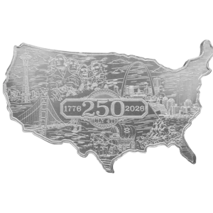 5 oz Elemetal USA 250th Anniversary Silver Bar- COMING SOON