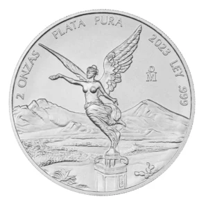 2 oz Silver Mexican Libertad- Various Years