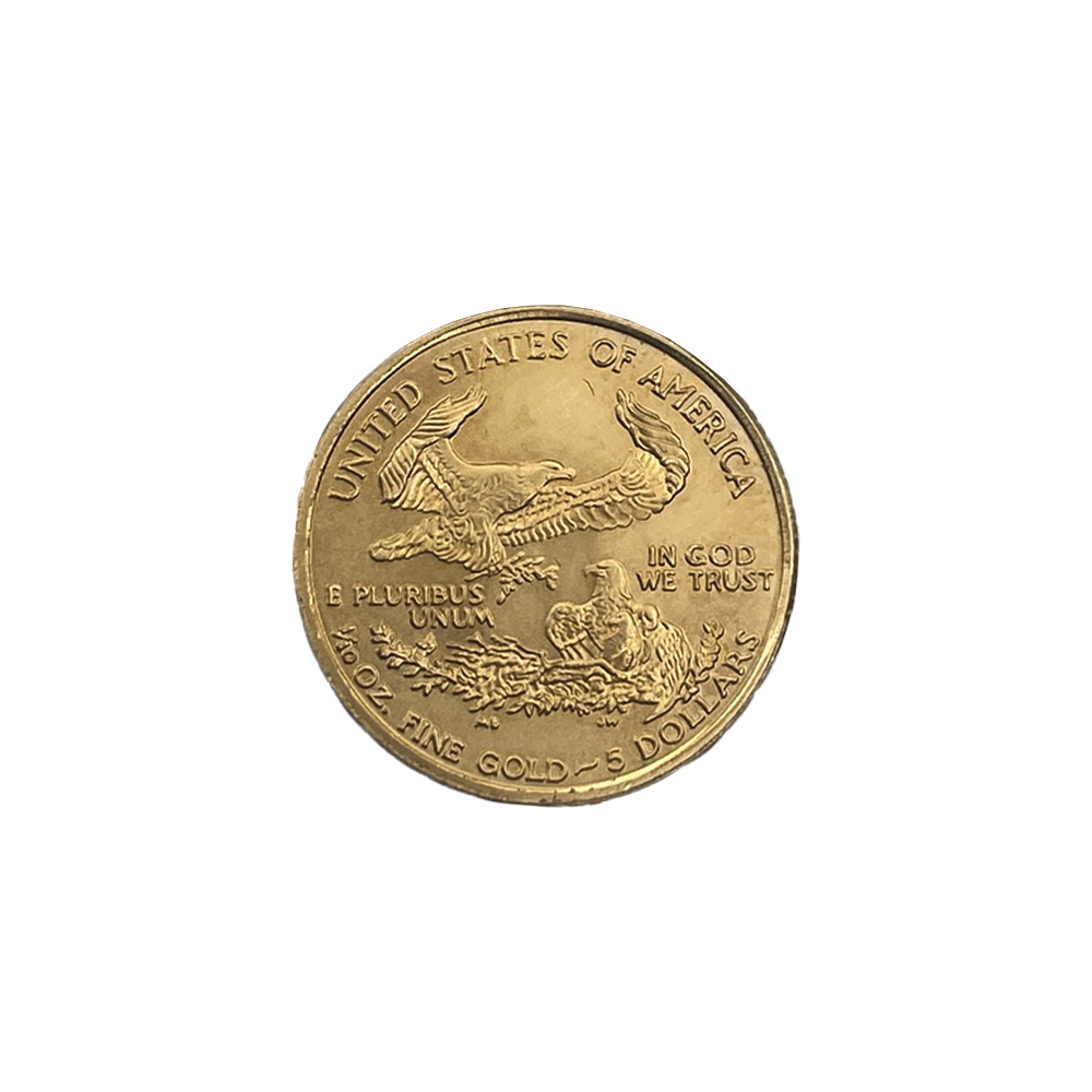 1/10 oz American Gold Eagle- Various Years - Image 2