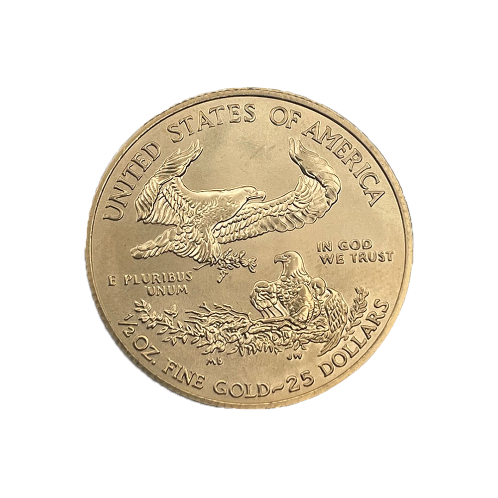 1/2 oz American Gold Eagle- Various Years - Image 2
