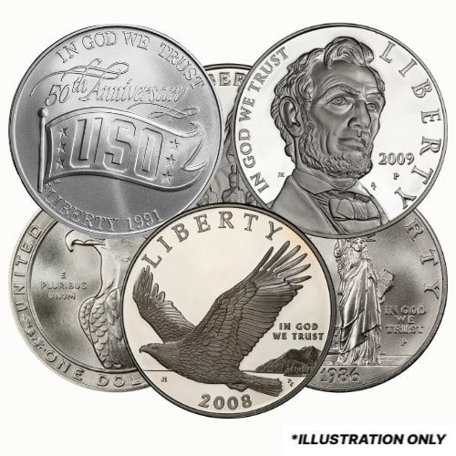 SPOT SALE: 90% Silver US Commemorative Dollars - Image 2