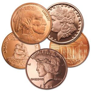 1oz Copper Round-Designs Our Choice