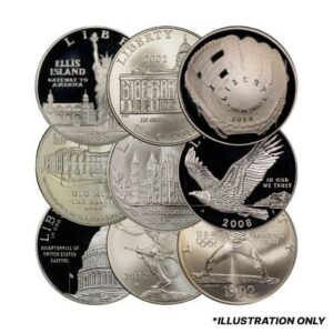SPOT SALE: 90% Silver US Commemorative Dollars